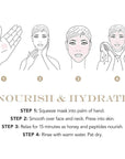 How to use Sapelo Milk and Honey Hydrating Mask – deep hydration with milk peptides and honey enzymes for skin barrier support