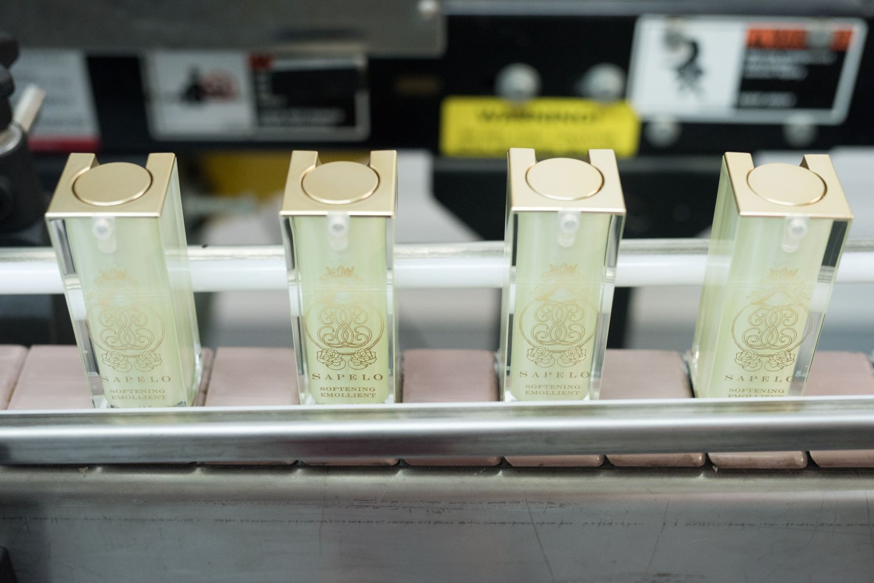 sapelo skin care products in lab  small batch 