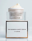 nourishing soft cream sapelo skin care and packaging 