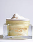 studio shot of rejuvenating cream sapelo skin care 