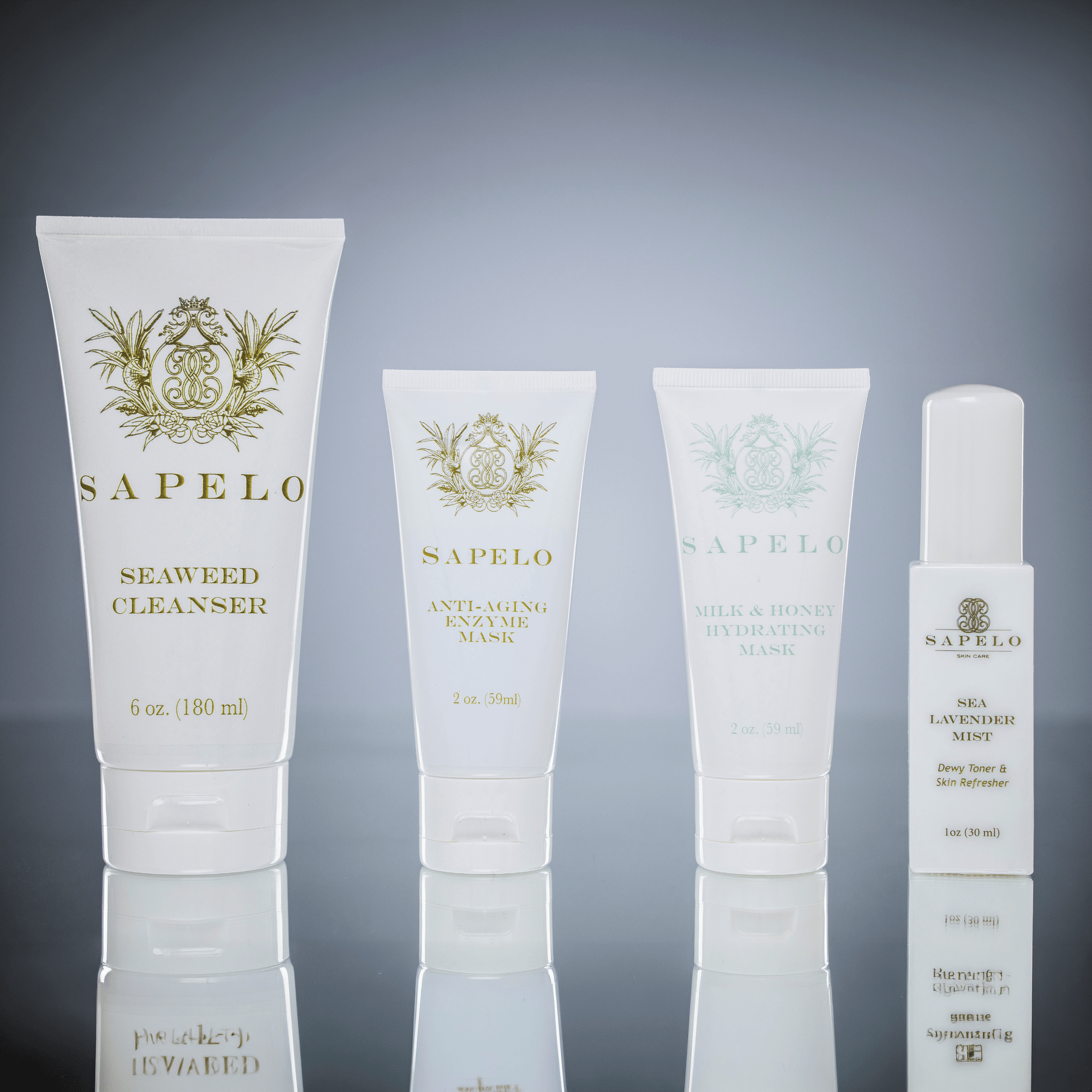 Sapelo Skin Care At-Home Pro-Care Mask Set | Enzyme & Hydration Treatment