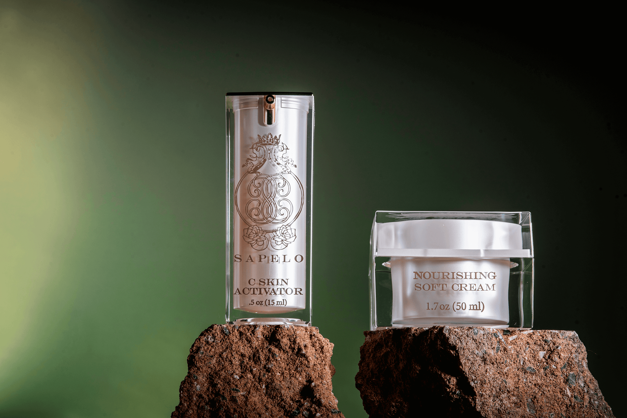 Sapelo Skin Care C Skin Activator & Nourishing Cream | Brighten & Hydrate