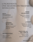 Sapelo Skin Care Restoring Eye Serum - Hydrate & Revitalize Your Eyes