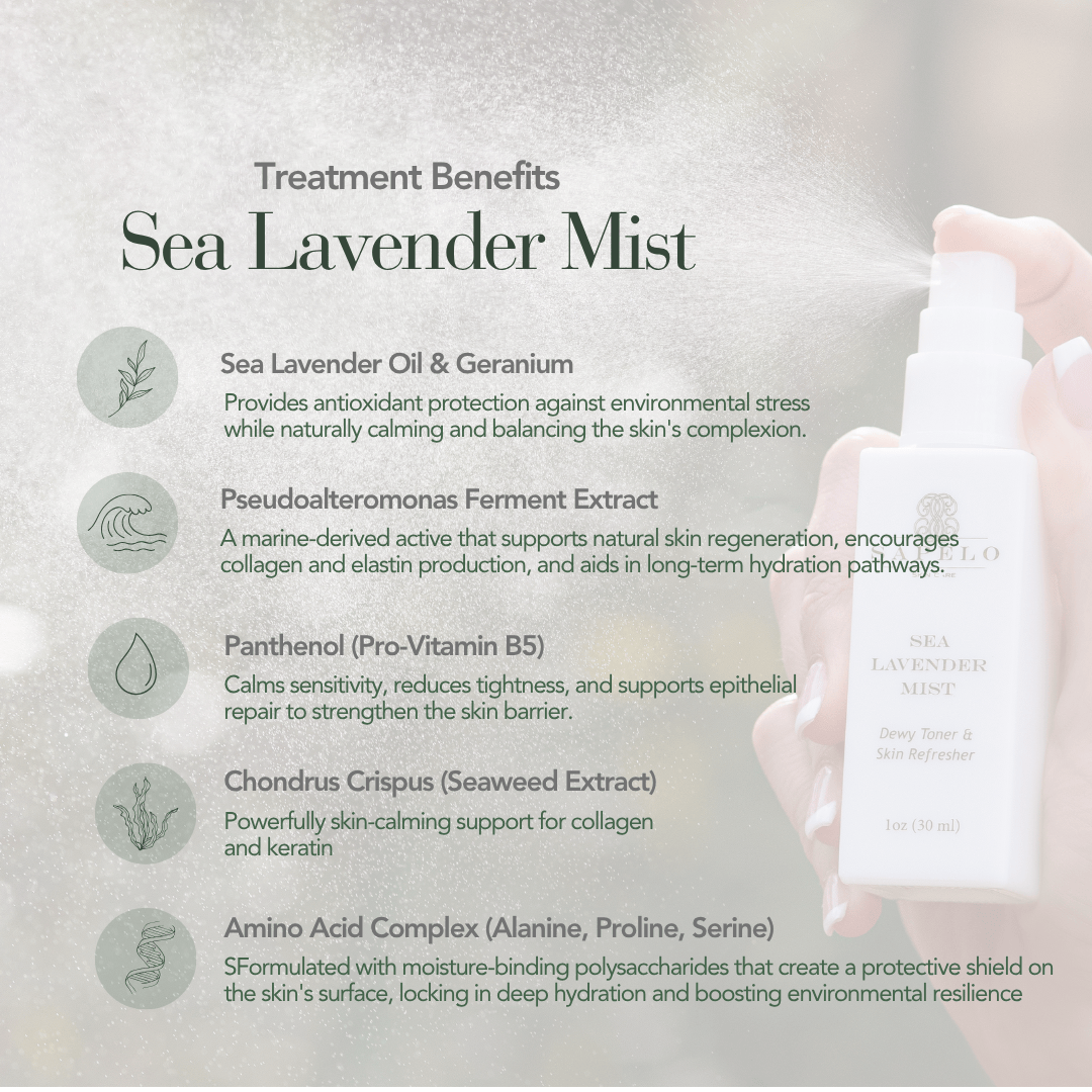 Sapelo Skin Care Sea Lavender Mist & Toner | Nourish Your Skin