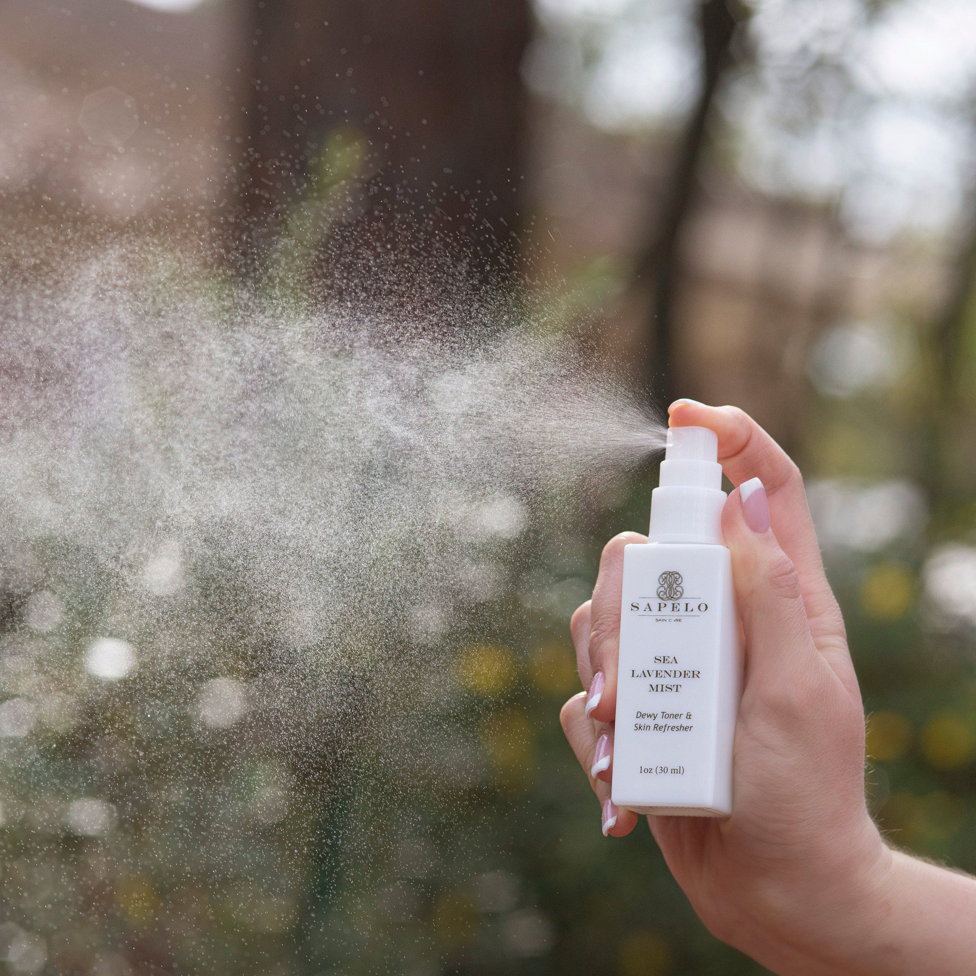 Sapelo Skin Care Silk Sleep Mask and Lavender Sea Mist