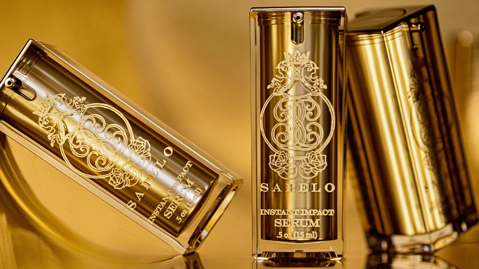 HA Serum Sapelo Skin Care - instant impact