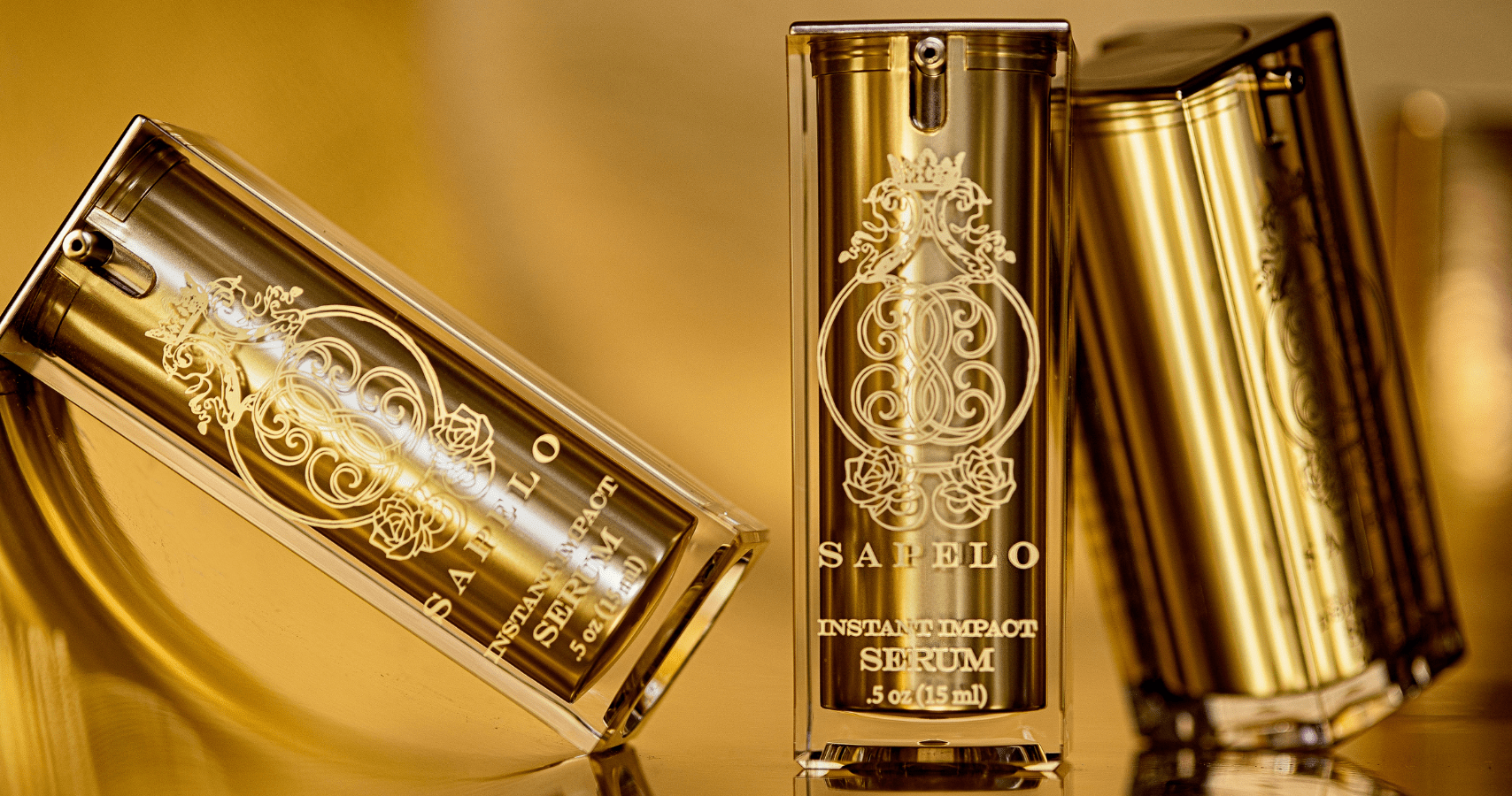 HA Serum Sapelo Skin Care - instant impact