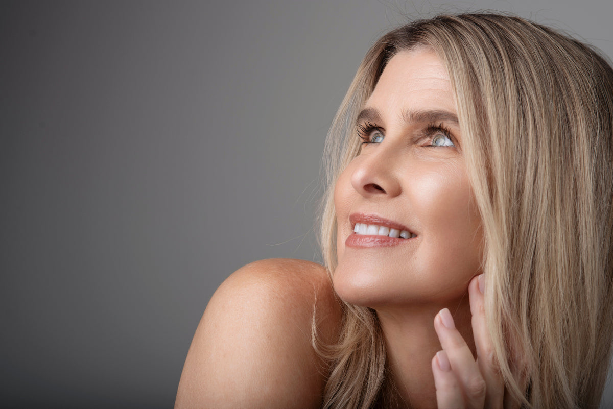 sapelo skin care model and customer 