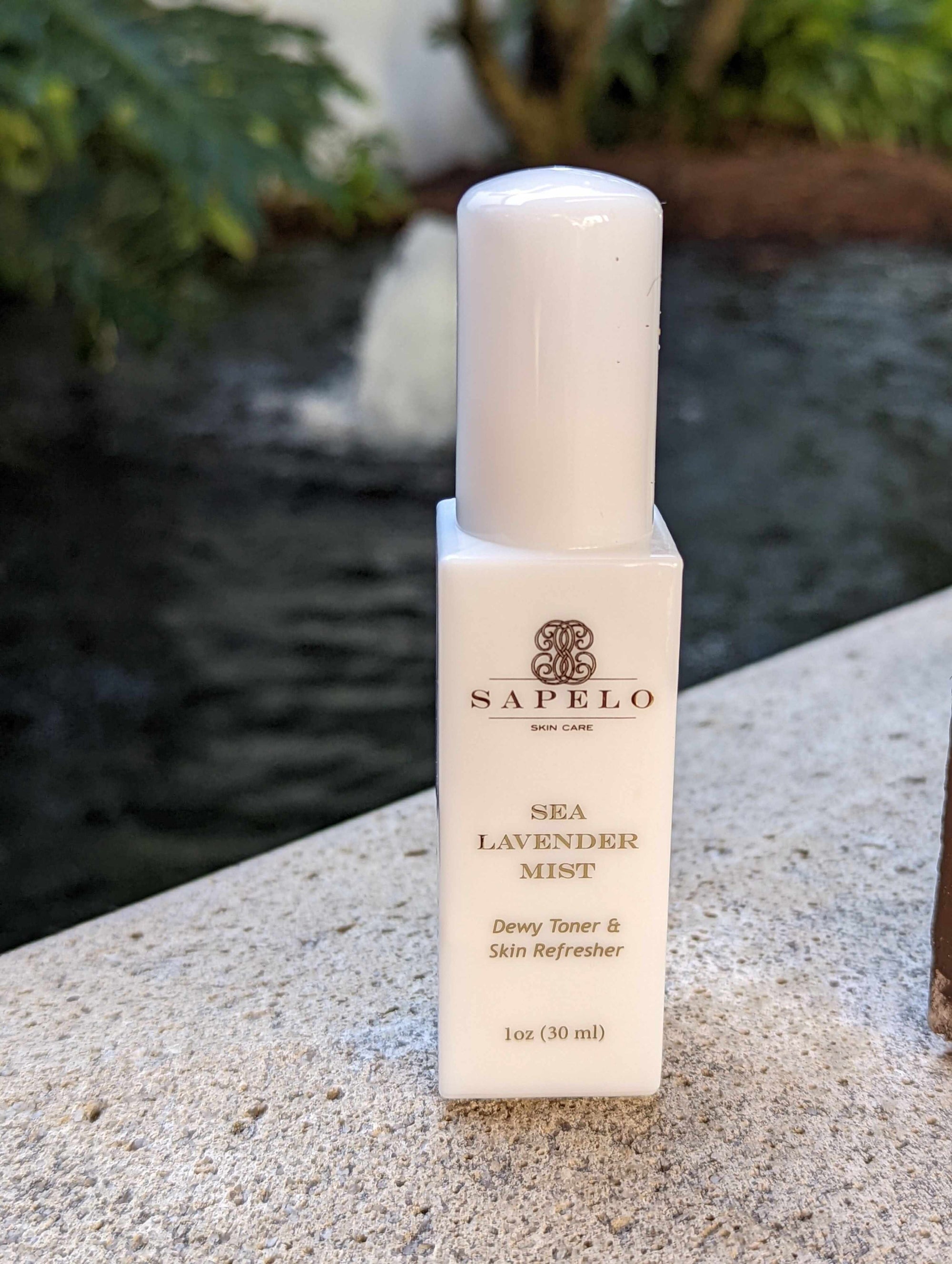 Sapelo Skin Care Sea Lavender Mist and Toner – refreshing, calming facial toner with natural sea lavender extract