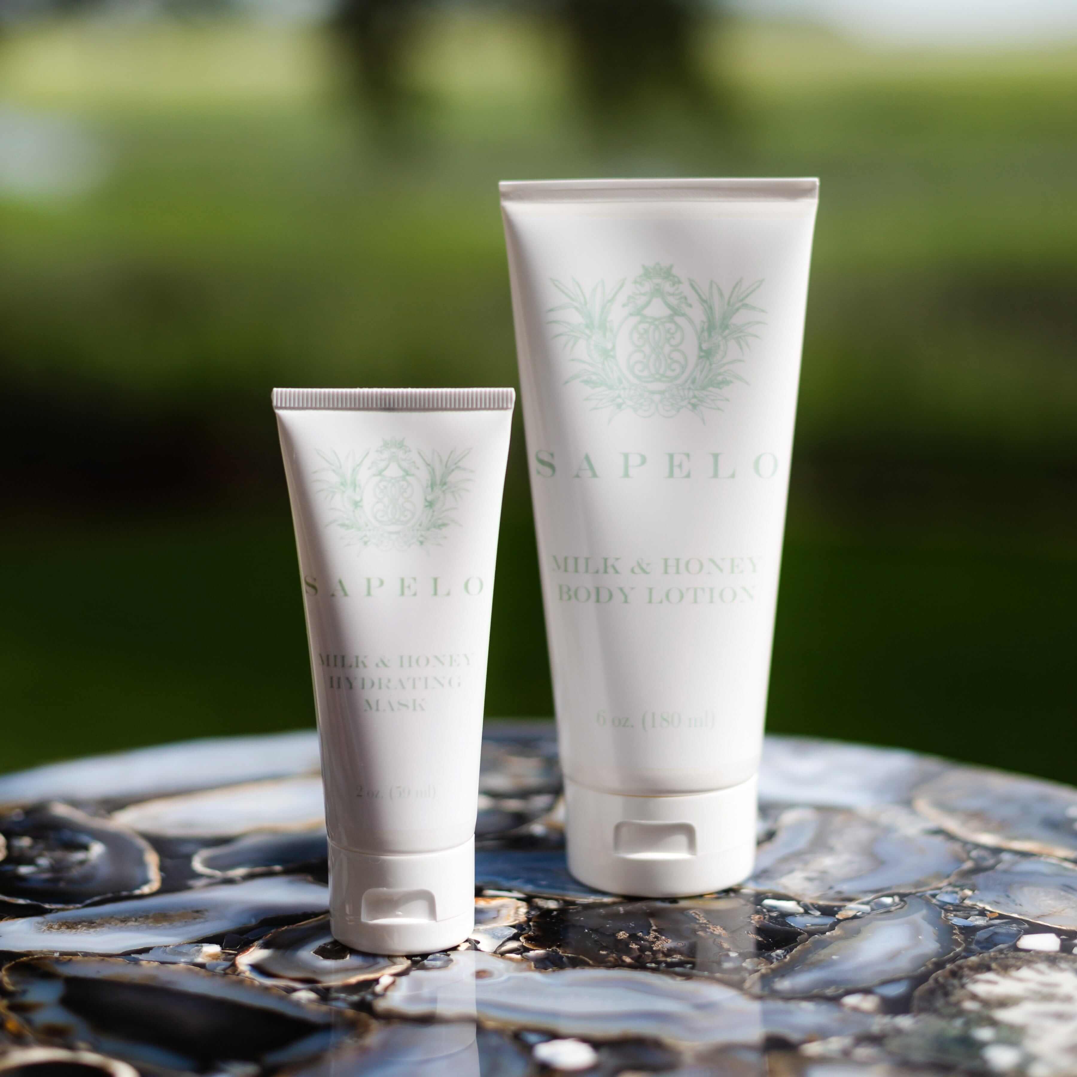 Milk & Honey Body Lotion & Face Mask Set – Sapelo Skin Care
