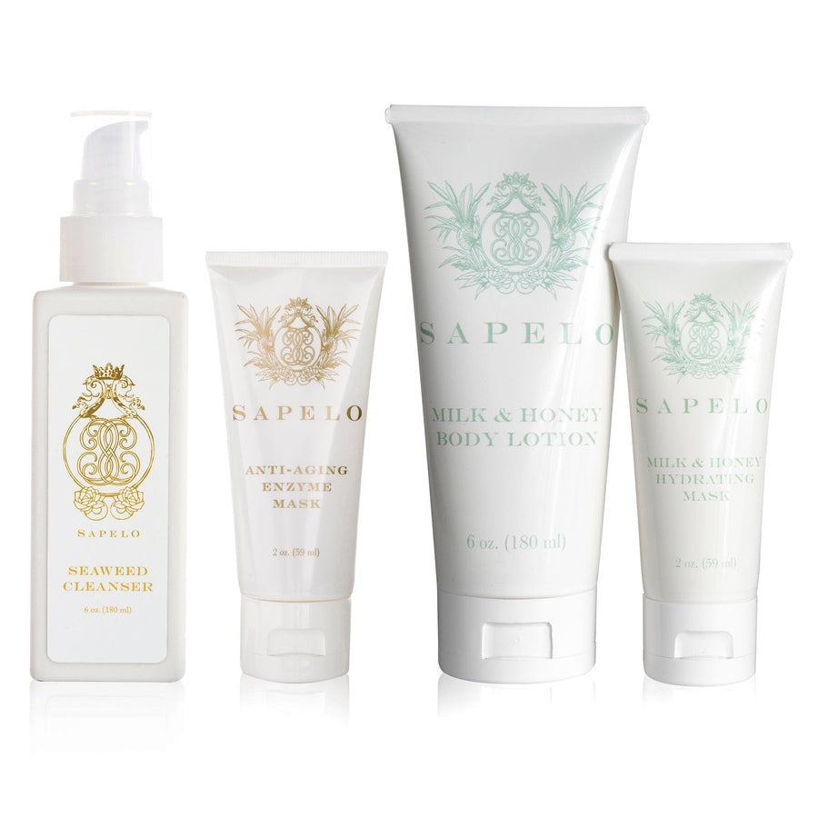 Sapelo Skin Care Skincare At Home 4 pc Set