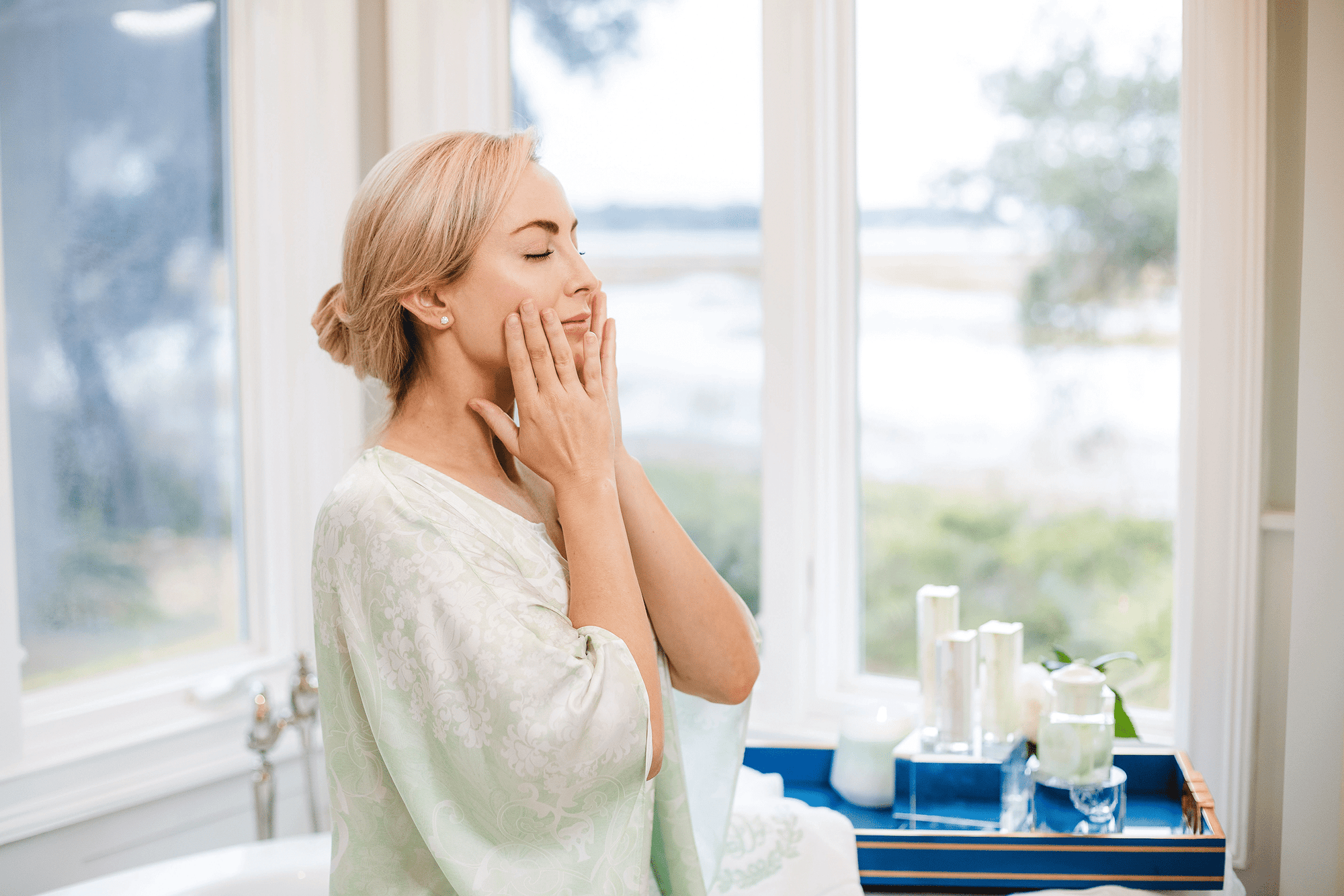 Sapelo Skin Care Stressed Skincare Set Sapelo Skin Care Anti-Aging Collection – advanced formulas with peptides, antioxidants, and botanicals to reduce fine lines and improve skin firmness